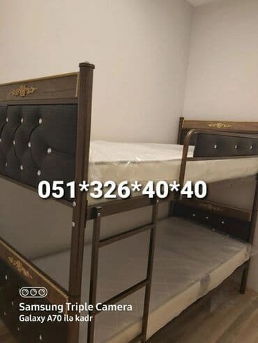 kravatlarin satisi: Oğlan və qız üçün, Yeni, Çarpayı, Matras ilə, Siyirməsiz — 7