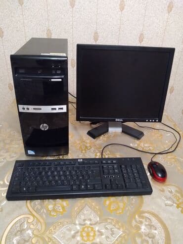 Masaüstü kompüterlər və iş stansiyaları: HP 500B MT sistem bloku DDR3 Ram 2gb HDD 300Gb İntel Pentium prosessor — 4