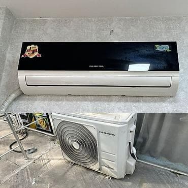 fuji kondisioneri: Sada Fuji Heat Cool split kondisioner (divar tipli). Qara ön panelli — 1