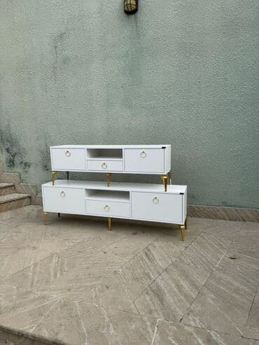 misar 1: Yeni, Düz TV altlığı, Polkalı, Laminat, Azərbaycan — 4