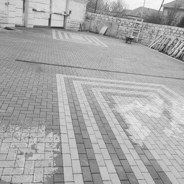 duz corek: Tamet döşəmə xidməti – dekorativ beton/daş təməli ilə həyət və giriş — 39