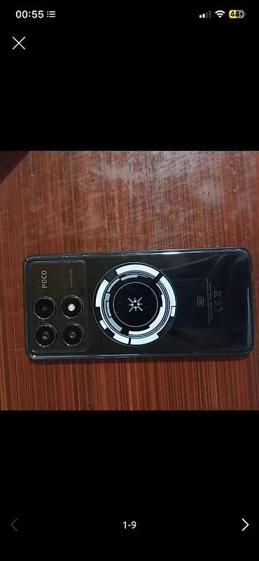 Poco X6 Pro 5G, 512 GB, rəng - Qara, Sensor, Barmaq izi, Face ID