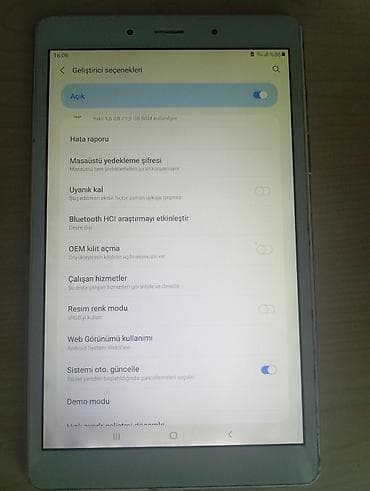 samsung tab a8: Samsung Galaxy Tab A (8.0", 2019) planşet - Model adı: Galaxy Tab A — 3