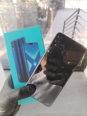 xiaomi not 6 pro: Honor 8X, 64 GB, rəng - Qara, İki sim kartlı — 3