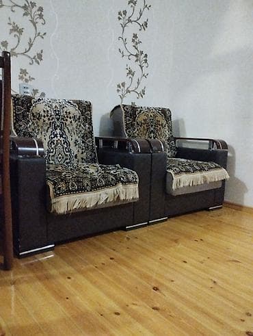 divan desti: Yeni, Di̇van-kravat, 2 kreslo, Bazalı, Açılan — 4