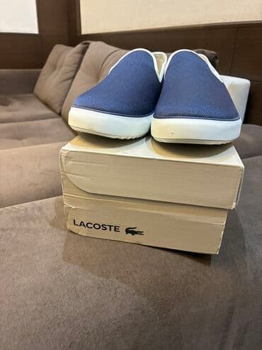 goy daş: Məhsul: Kişi slip-on krossovkaları (Lacoste) - Model: Lacoste slip-on — 5