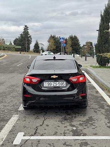 ucuz 011: Chevrolet Cruze Sedan – qara rəng, 4 qapı, AZ dövlət nömrə nişanı — 6