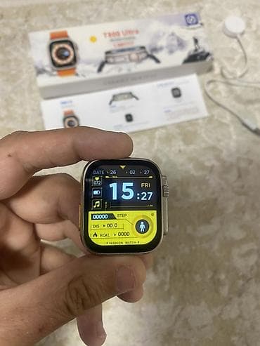 ayfon iks maks: Yeni, Smart saat, Smart, Sensor ekran, rəng - Gümüşü — 2