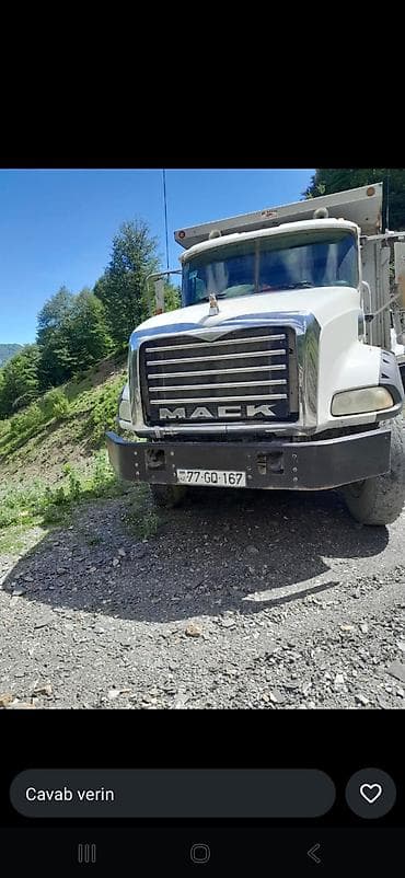 tra: Mack damper yük maşını - Marka/model: Mack, 3 oxlu damper (6x4) - — 1