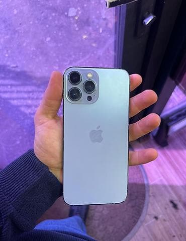 IPhone 13 Pro Max, 128 GB, Gümüşü, Face ID