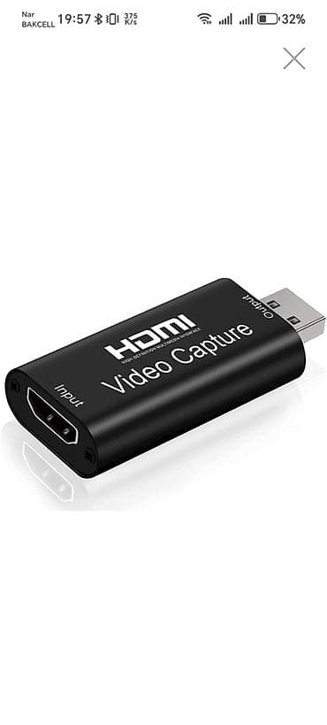 HDMİ və 4K video Cupture ikisi bir yerdə 40 azn 
İstifadə olunmayıb