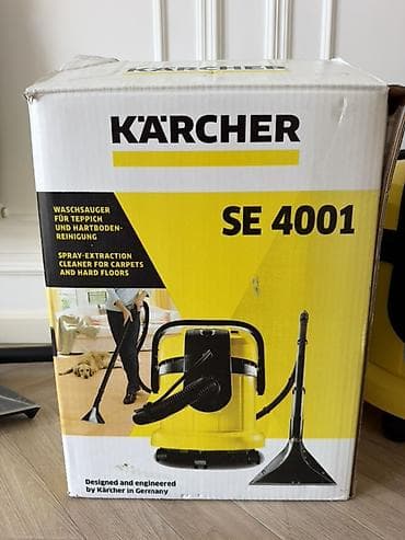 pilesos: Kärcher SE 4001 yuyucu tozsoran satılır. Cihaz əla vəziyyətdədir və — 5