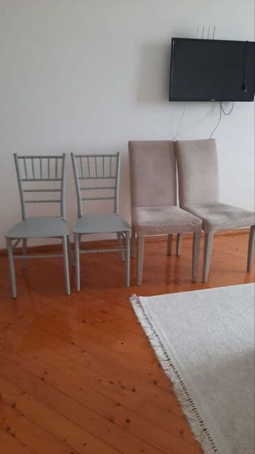 Masalar: Stul 4 ededi birge 55 azn 🏡 Neftciler 🚚 Ödənişli çatdırılma var — 1