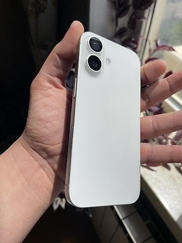 iphone 16 e satış: IPhone 16, 128 GB, Ağ, Face ID — 2