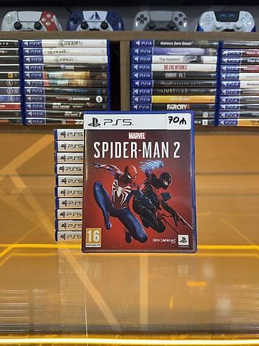 spiderman ps5: Marvel Spiderman 2-PS5 diski Oyun diski tam işlək vəziyyətdədir, heç — 1