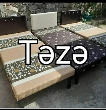 Çarpayı hazırları var rəng seçimi var bir nəfərlik 60 manat iki