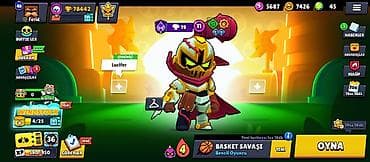 Brawl Stars hesabı – geniş skin və resurs toplusu - Kupa: 78 442+ -