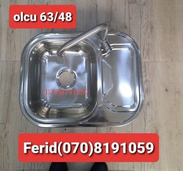 moyka nerj: Qabyuyan moykalar nerjavika paslanmayan. leke saxlamayan. derin — 10