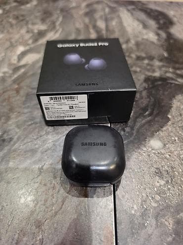 Б/у Беспроводные (Bluetooth) Наушники, Samsung, цвет - Черный — 4