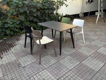 купить круглый стол в баку: Для кухни, Б/у, Прямоугольный стол — 1