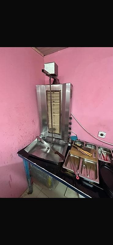 Lahmacun/dönər və fast-food üçün avadanlıq paketi Tərkib: - Şaquli — 1