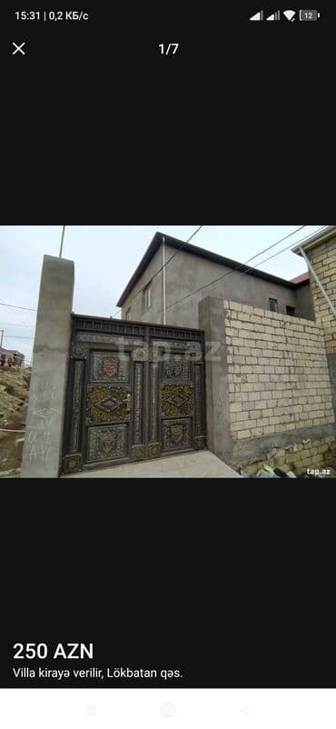 28 mayda kiraye evler ucuz: 80 kv. m, 3 otaqlı, Kombi, Qaz, İşıq — 1