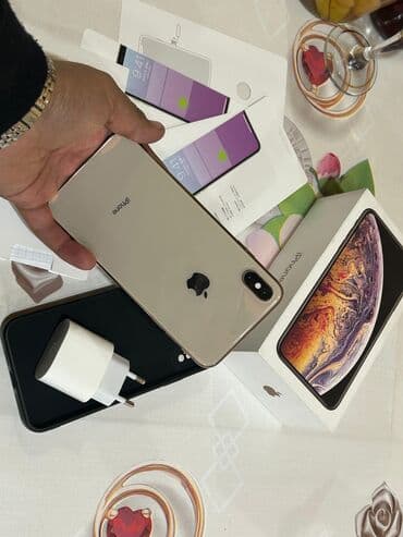 elektrik sobalarin qiymeti: IPhone Xs, 256 GB, Qızılı, Simsiz şarj — 5