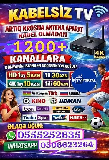 Yeni Smart TV boks Ödənişli çatdırılma, Ünvandan götürmə