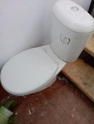 unitaz moyka: Unitaz – komplekt - Model: döşəməyə quraşdırılan, arxa hissədə su — 3