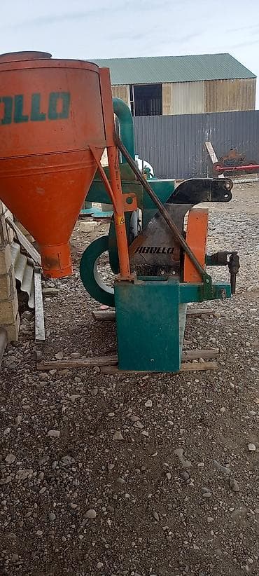 ABOLLO yem üyüdücü–qarışdırıcı avadanlıq və rotor tip otbiçən (diskli