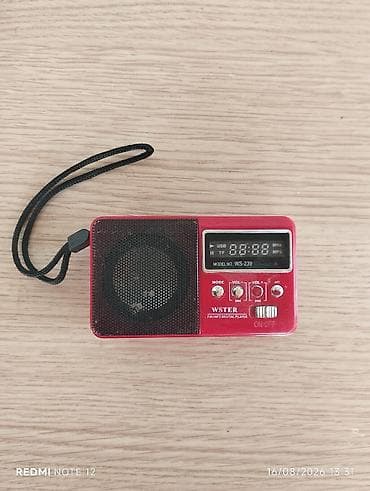 borofone be28 plus: WSTER WS-239 daşınan mini FM/MP3 pleyer - Kompakt portativ dinamik və — 1