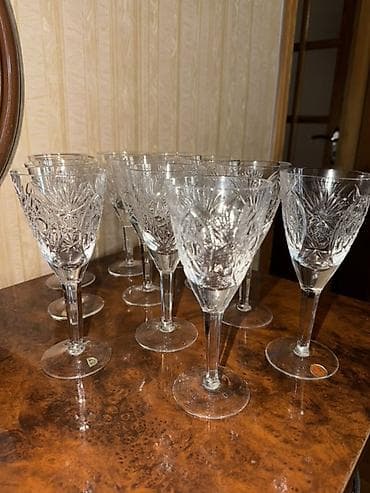 Qədəhlər, Xrustal