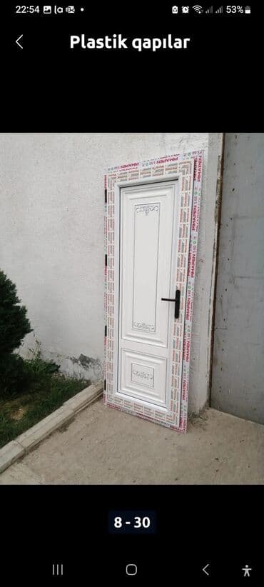 ucuz plastik qapi pencere: Yeni Plastik qapı Zamok və çərçivə ilə, Zəmanətli, Pulsuz quraşdırma, Rayonlara çatdırılma, Pulsuz çatdırılma, Ödənişli çatdırılma — 17