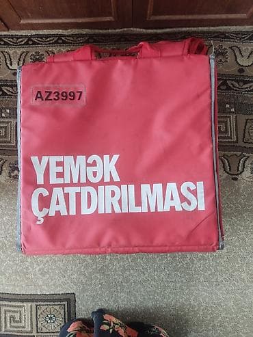 https:promo.bizon.az: Yemək çatdırılması üçün termal çanta - Brend/üzərində yazı: YANGO – — 3