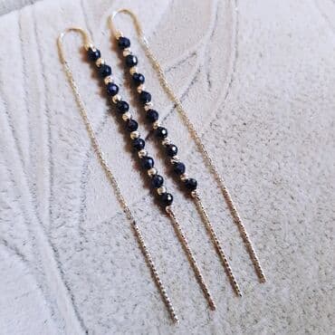 Sırğa, Sarı qızıl, 585 Əyar, 364 g