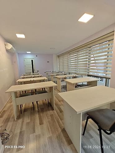 berde kiraye: Kurs daxilində dərs otaqları kirayə verilir, ətraflı məlumat üçün — 4