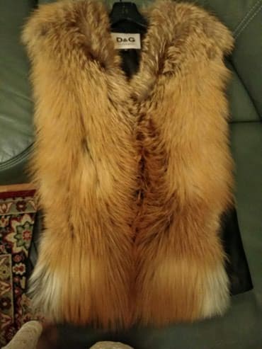 русский мех: Мех.жилетка как новая,2-3 раза б/у — 3