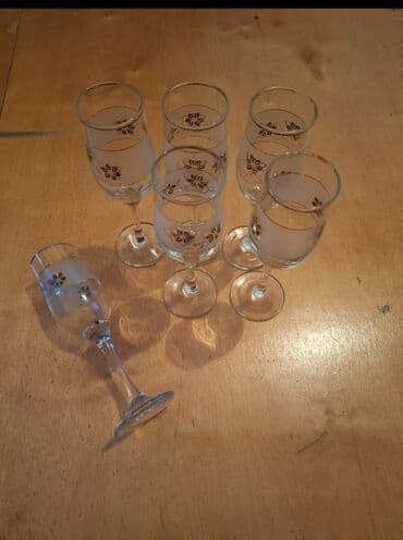 qab alan: Qədəhlər, rəng - Ağ, Şüşə — 3