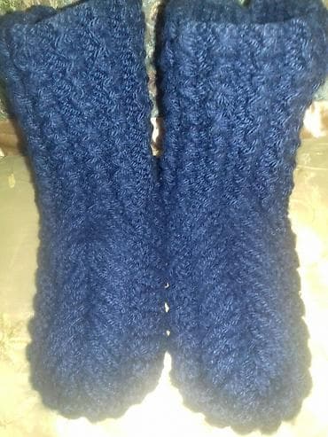 Toxuma botinka-corab qalindir, qalın altlıqla, istidir esl qish — 2