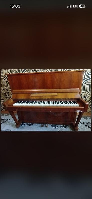 Musiqi alətləri: Akkustik pianino – dik (upright) tip. - Korpus: klassik — 1