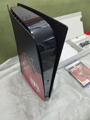 детская футболка с человеком пауком: PlayStation 5 Spiderman edition bir pult ve diski var. 1 həftə — 2