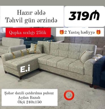 Künc divan, Yeni, Açılan, Bazalı, Şəhərdaxili pulsuz çatdırılma
