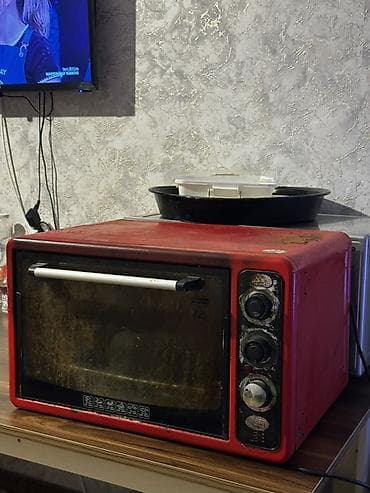 pizza peci: Üst siparallarda nasazlıq var qalan hersey isleyir Qırmızı rəngli — 2