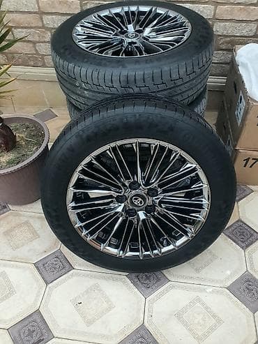 17 lik disk teker: İşlənmiş Disk təkər Toyota 215 / 55 / R 17, 5 Boltlu — 4