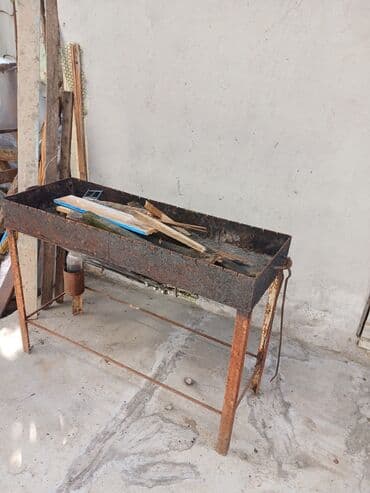 купить пластиковый бак для воды: Барбекю, Угольный, С шампурами — 3