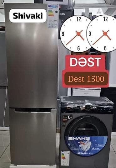 Paltaryuyan maşın Shivaki, 6 kq, Avtomat, Qurutmasız