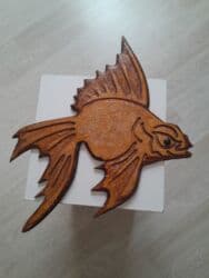 gül dekoru: Taxta əl işi — 1