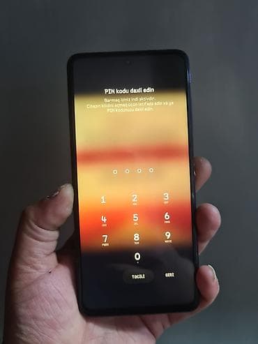 poco x9: Poco X3, 128 GB, rəng - Mavi, Barmaq izi — 4