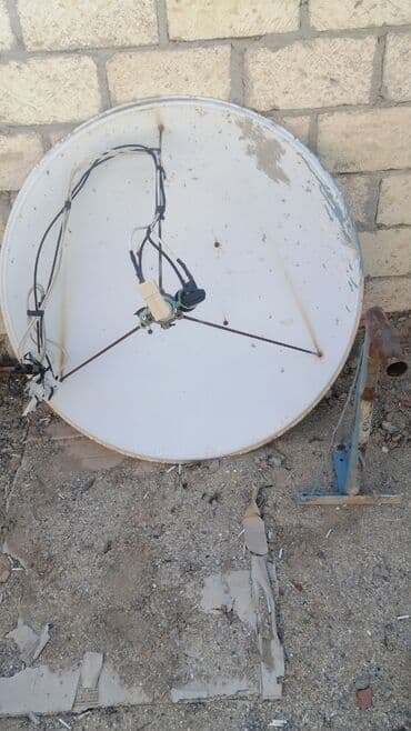 угловая вытяжка для кухни: Peyk anten sistemi - Dairəvi metal güzgü (təxmini 90 sm diametr) - — 1