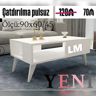 Yeni TAB jurnal masası Yeni və sifarişlə💫 Qiymət : 70₼ Ölçü — 1